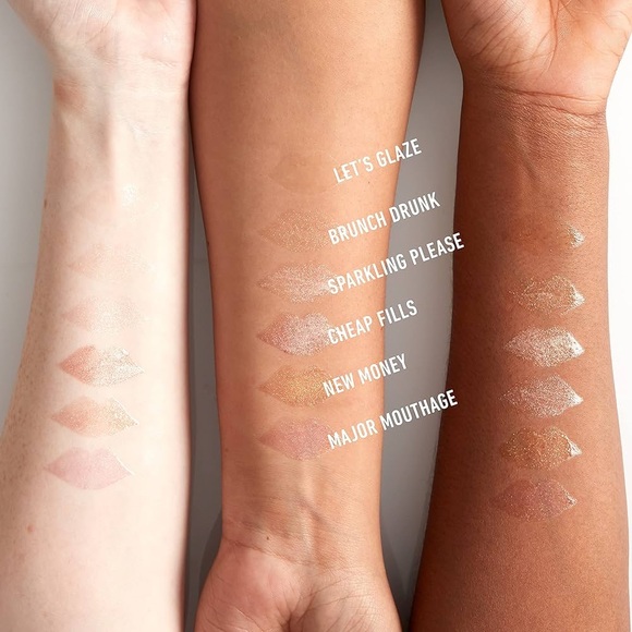 NEW *SPARKLING PLEASE* NYX Cream Lip Gloss Shimmering High-Shine 💥 - Picture 7 of 11